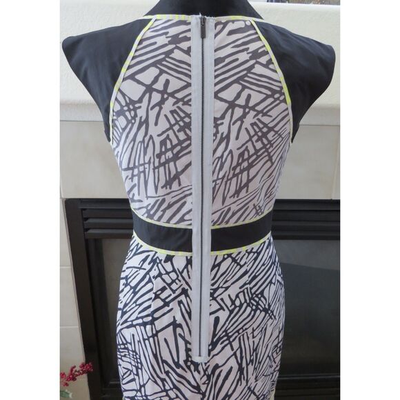 BCBGMaxAzria Sleeveless Midi Dress Size 2 EUC - Picture 6 of 12